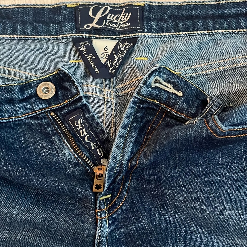 Lucky Brand by Gene Montesano Classic Rider Women’s Sz 6/28 Regular Inseam Jeans